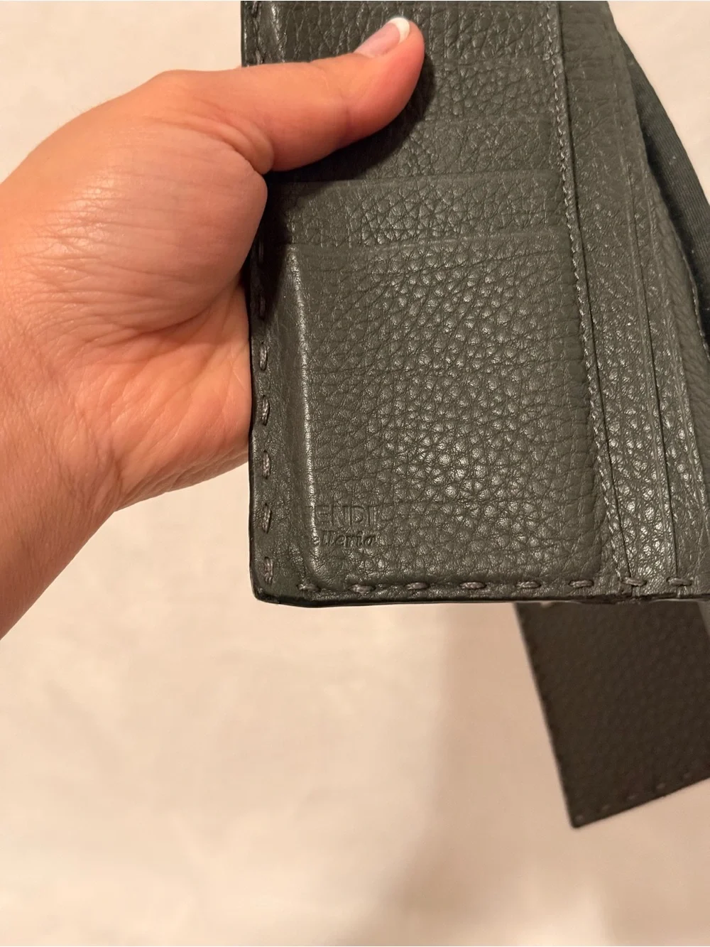Fendi Selleria Peekaboo Medium Bifold Wallet